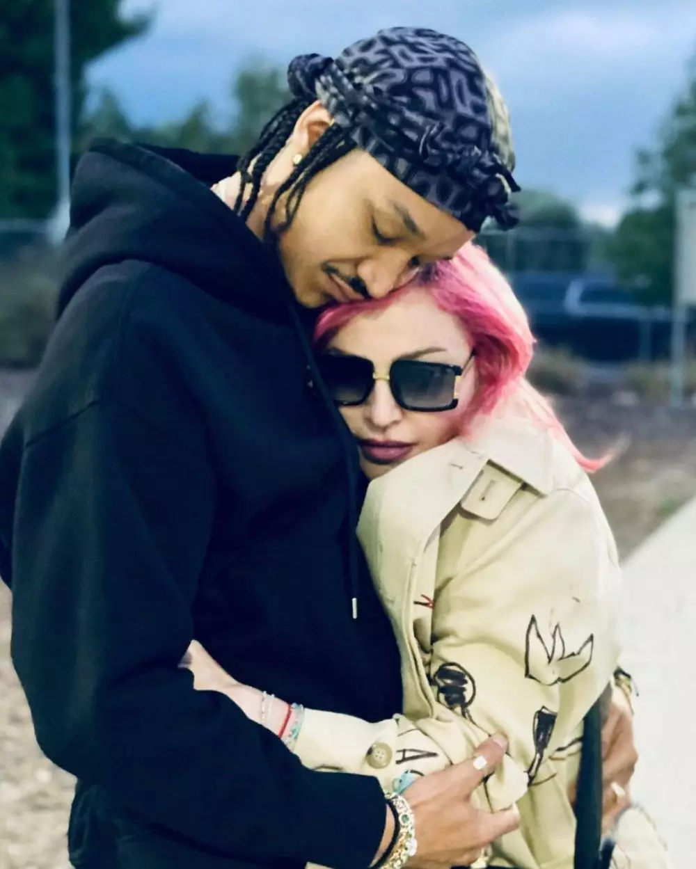 Madonna dan Ahlamalik Williams © 2021 brilio.net