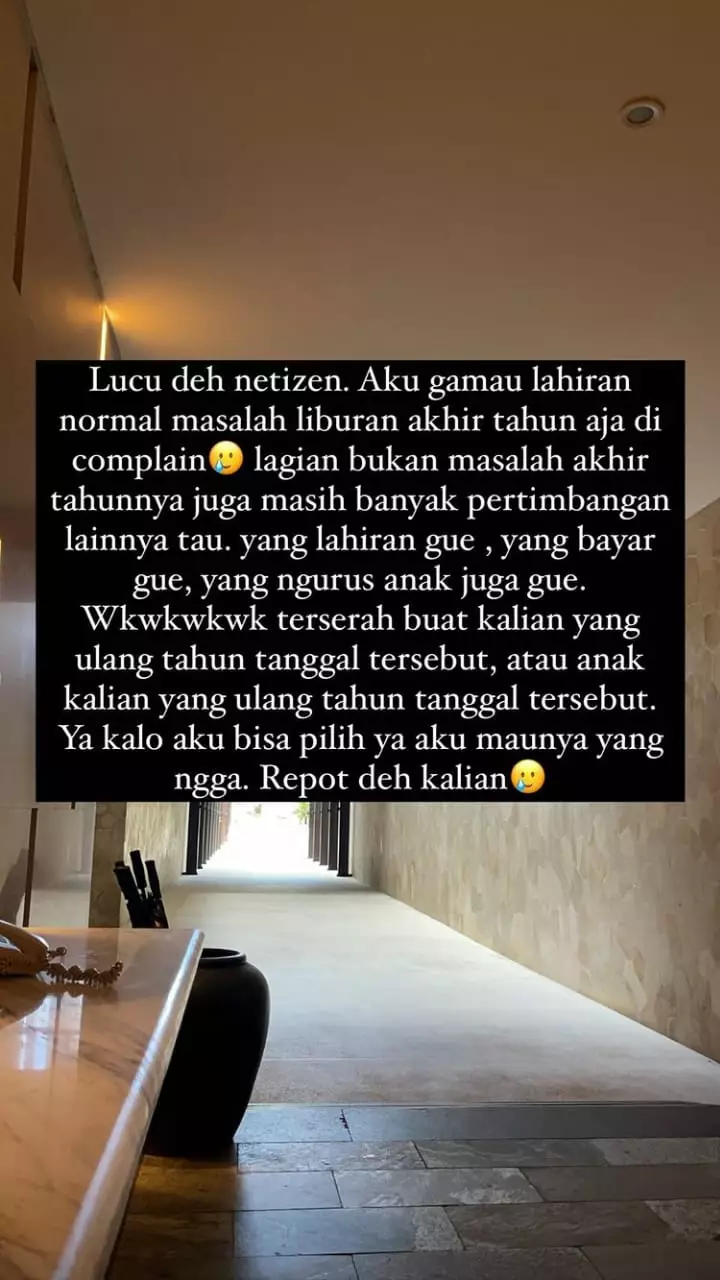 kesha ratuliu dihujat inginkan lahiran sesar © instagram kesha ratuliu dihujat inginkan lahiran sesar © instagram