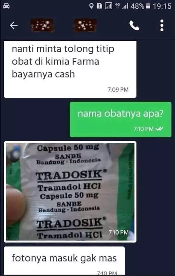 pelanggan ojek online titip beliin barang ke driver © 2021 instagram.com