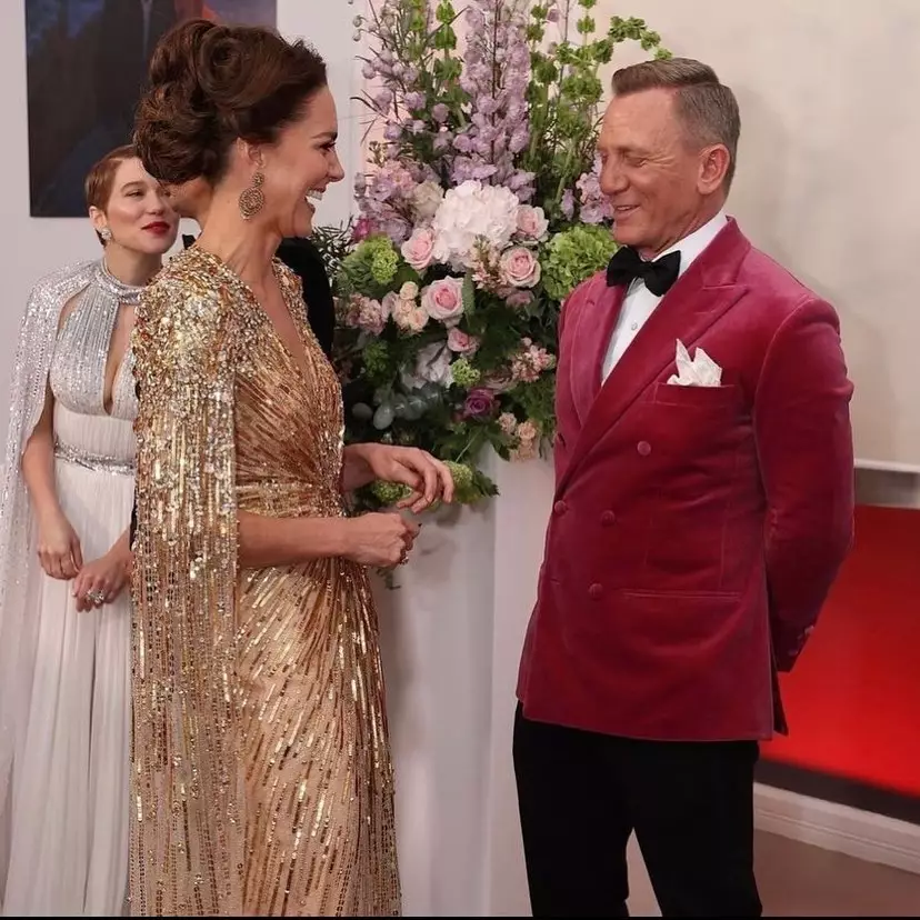 Kate Middleton di premier film James Bond © 2021 brilio.net