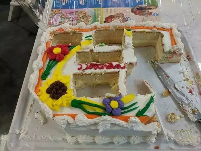 bikin perfeksionis geregetan melihat potongan kue ini © 2021 berbagai sumber