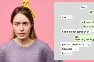 11 Chat lucu dikerjain pacar sendiri ini endingnya bikin emosi