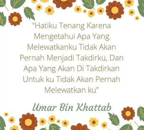 Kata-kata bijak tentang takdir kehidupan ©berbagai sumber