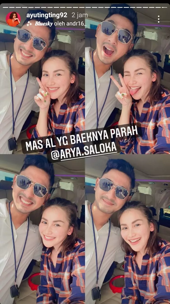 seleb salah tingkah ketemu arya saloka © berbagai sumber