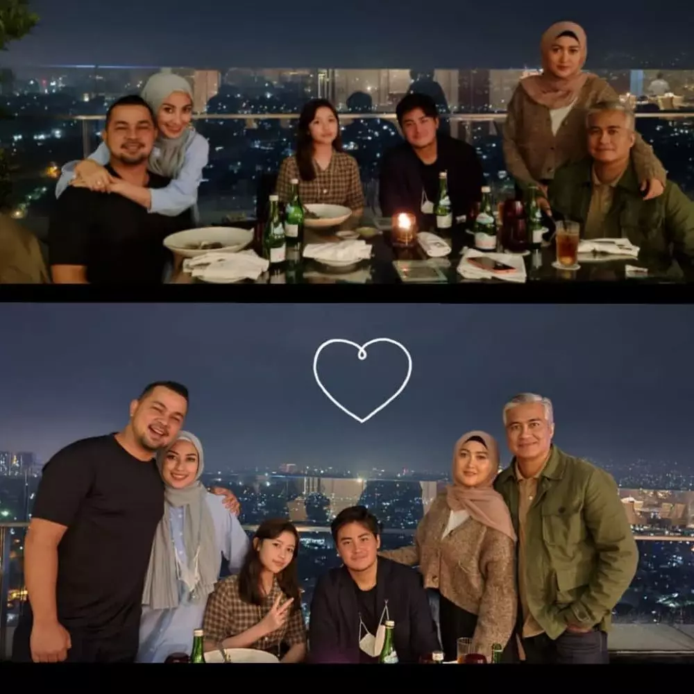 momen kompak annisa trihapsari dan mantan suami © instagram