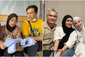 9 Momen kompak Annisa Trihapsari dan mantan suami, syuting bareng