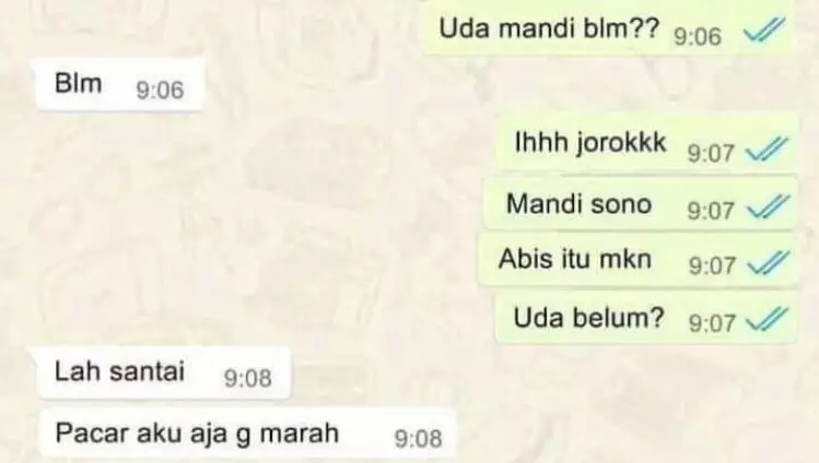 ngechat gebetan ternyat masih punya pacar © 2021 instagram.com