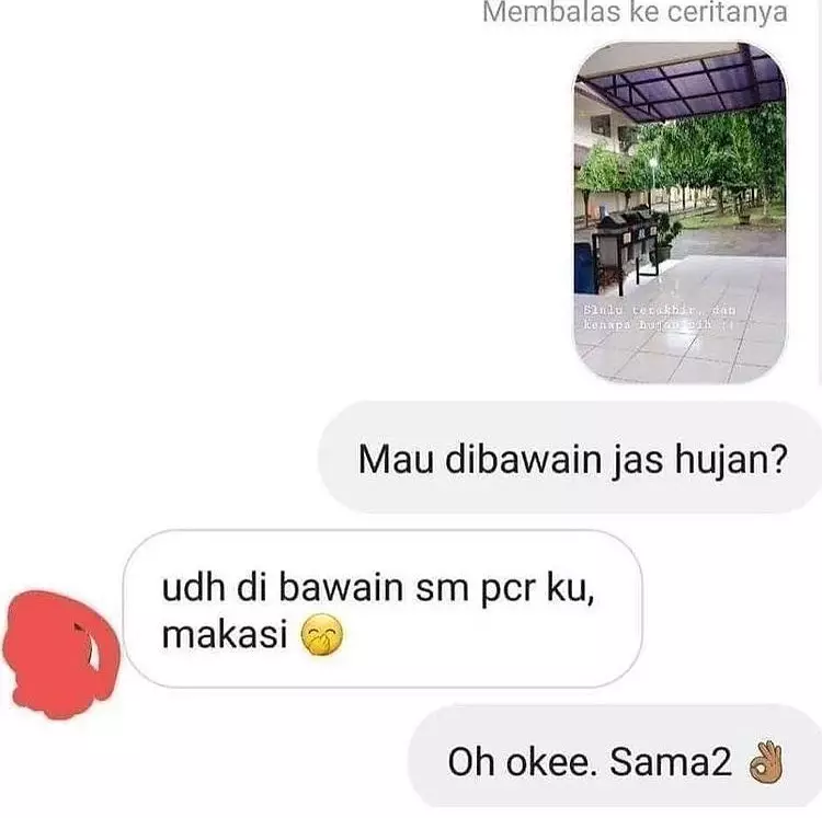 ngechat gebetan ternyat masih punya pacar © 2021 instagram.com