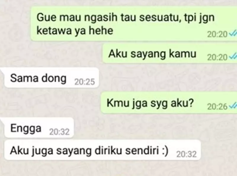 ngechat gebetan ternyat masih punya pacar © 2021 instagram.com
