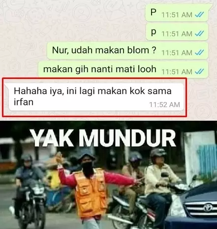 ngechat gebetan ternyat masih punya pacar © 2021 instagram.com
