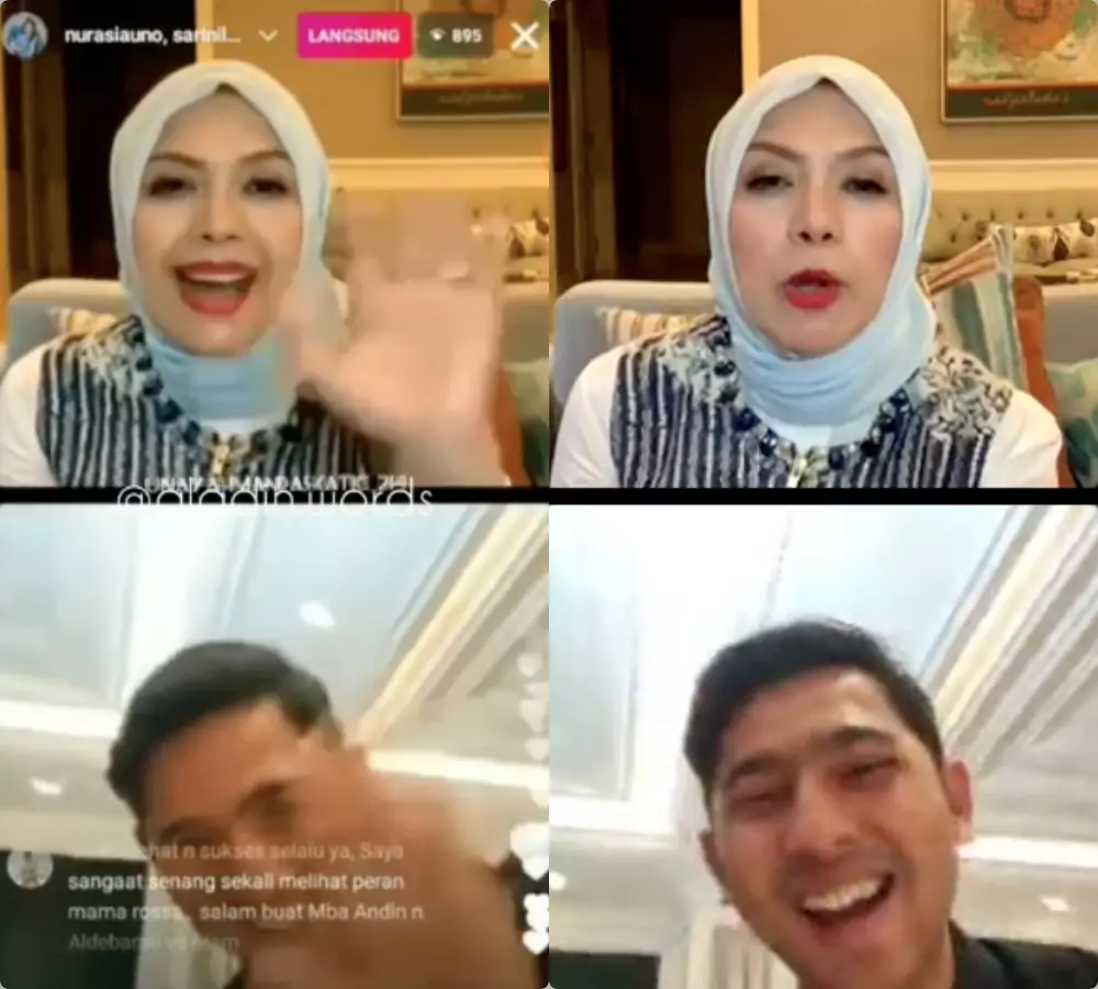 nur asia dan arya saloka © 2021 Instagram nur asia dan arya saloka © 2021 Instagram