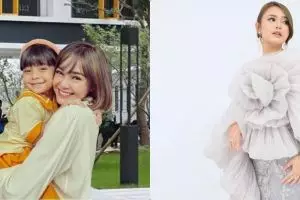 Beralaskan kain tipis, momen Andin tidur bareng Reyna ini sweet abis