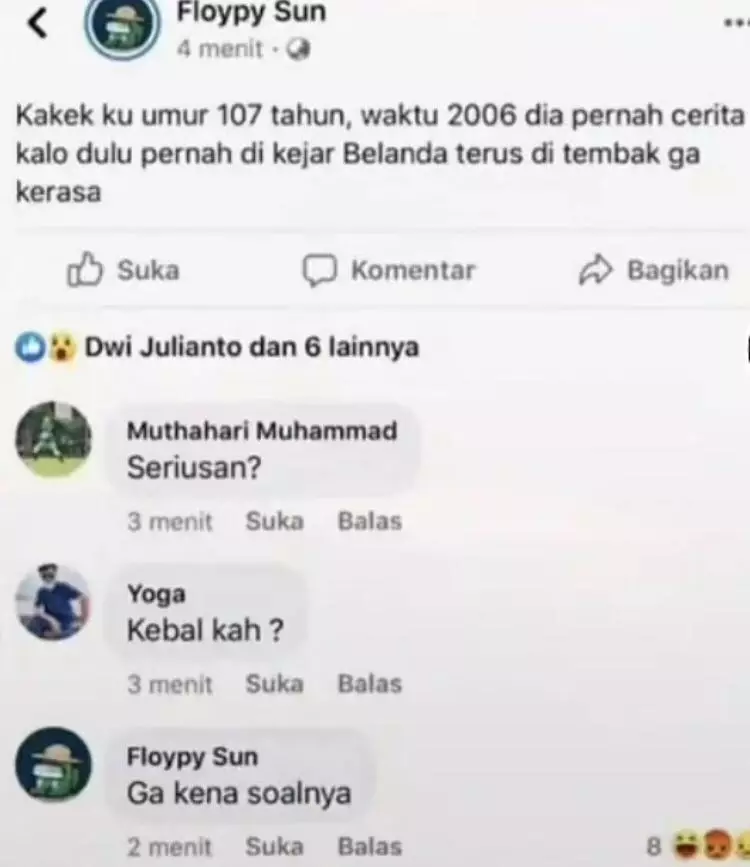 status FB mau cerita malah gini jadinya © 2021 instagram.com