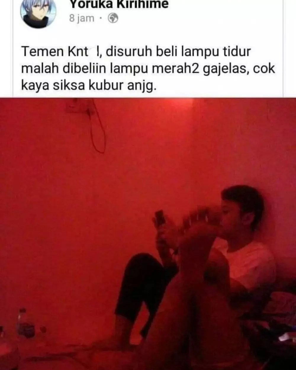 status FB mau cerita malah gini jadinya © 2021 instagram.com