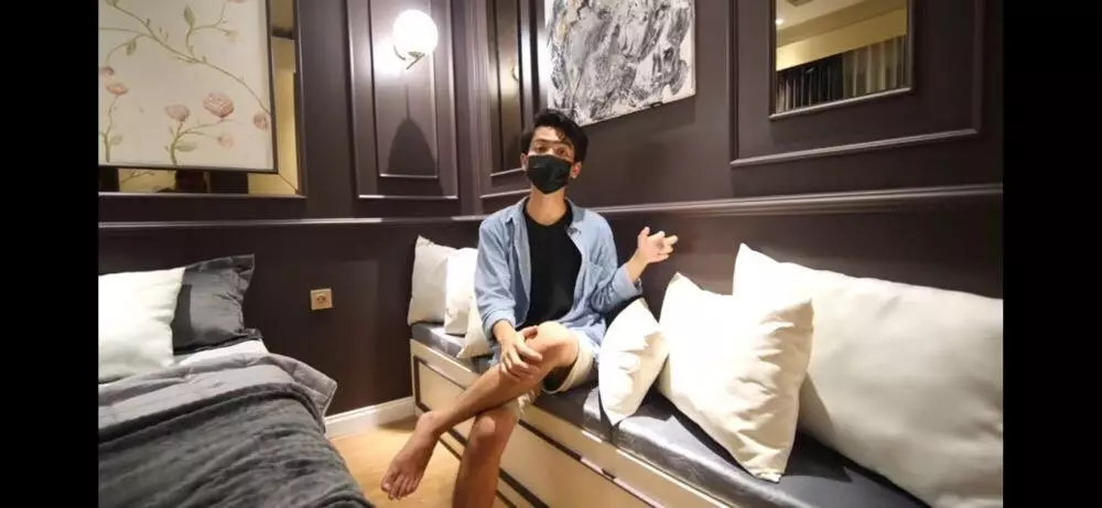 Menata kamar Anwar Sanjaya © 2021 brilio.net