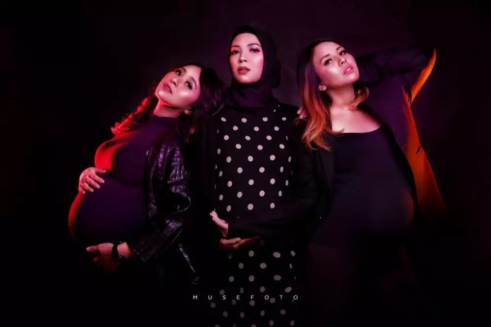 Gaya maternity shoot © berbagai sumber