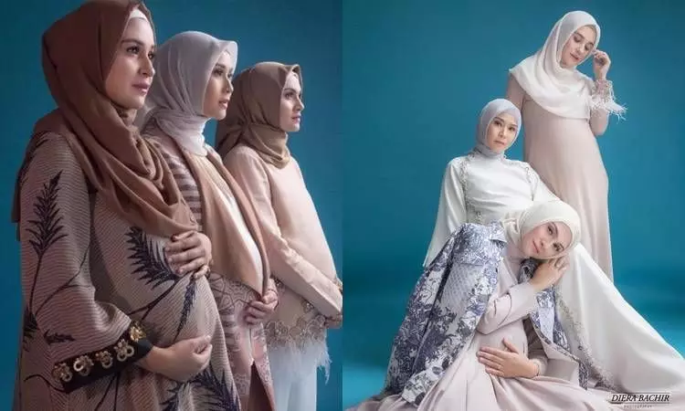 Gaya maternity shoot © berbagai sumber