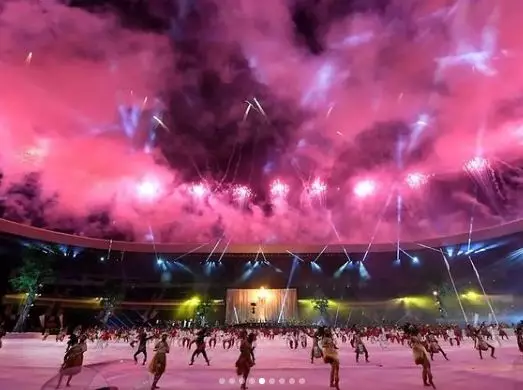 Potret pembukaan PON Papua © Instagram/@sekretariat.kabinet