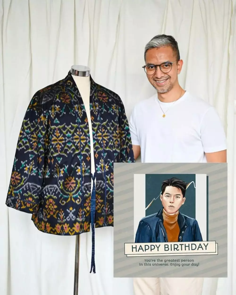 Karya desainer Indonesia untuk seleb dunia © Instagram