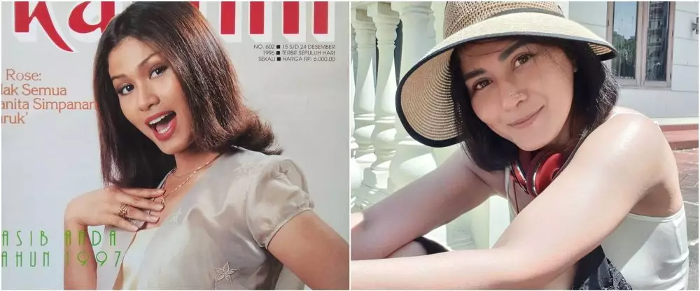 potret dulu dan kini tamara geraldine © berbagai sumber
