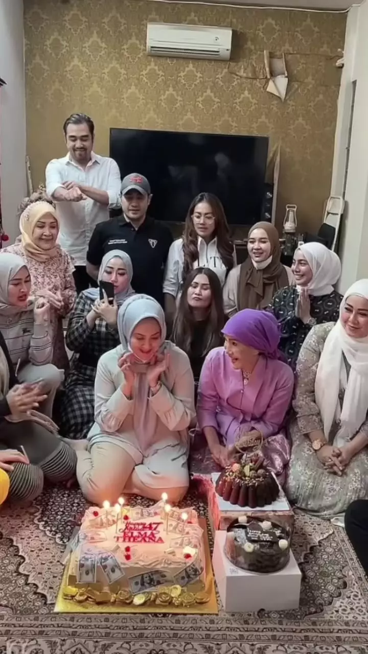momen perayaan ultah elma theana © instagram