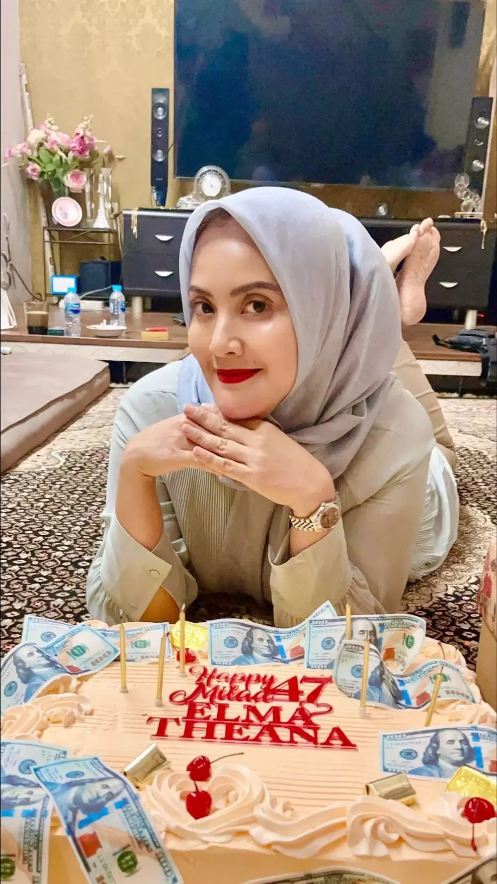 momen perayaan ultah elma theana © instagram