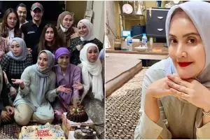 7 Momen perayaan ulang tahun Elma Theana, kuenya bertabur uang dollar