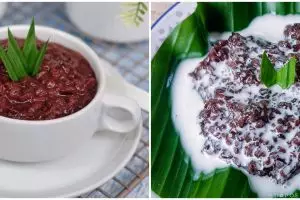 9 Resep kreasi bubur ketan hitam, lembut, manis, dan simpel