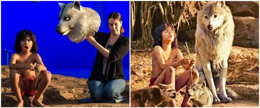 Adegan film Hollywood dengan efek CGI berbagai sumber