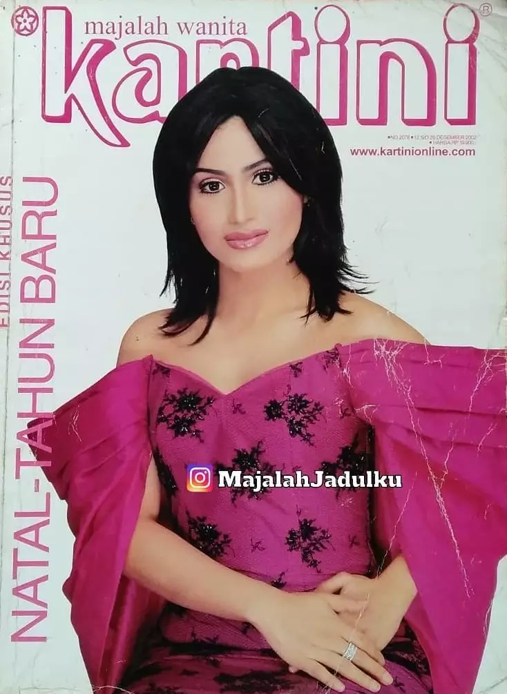 potret lawas tanara geraldine jadi cover majalah © berbagai sumber