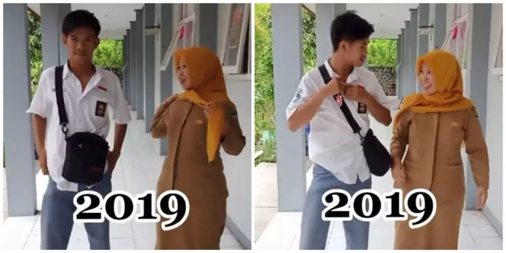 Cerita guru Tasikmalaya berjodoh dengan murid © TikTok Cerita guru Tasikmalaya berjodoh dengan murid © TikTok