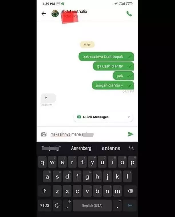 driver ojek online juga bisa cuek © 2021 instagram.com