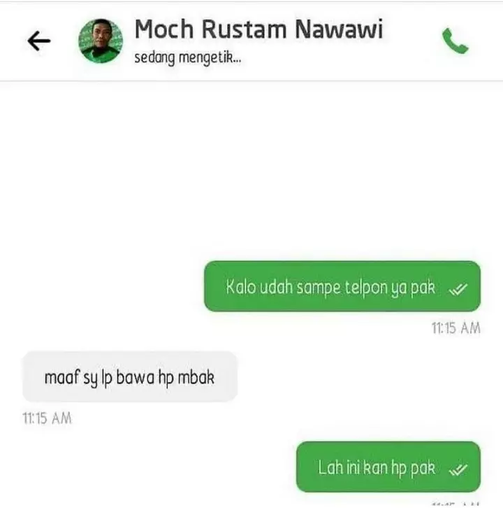 driver ojek online juga bisa cuek © 2021 instagram.com