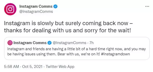 penjelasan Facebook, Instagram & WhatsApp © berbagai sumber