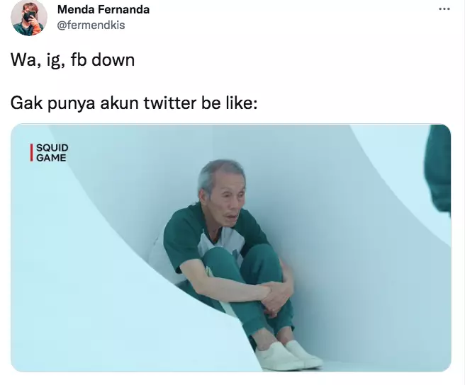 meme ig wa fb down © 2021 Twitter