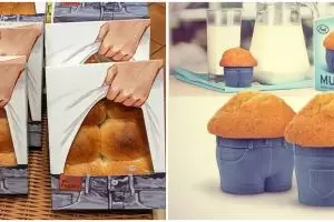 11 Desain lucu kemasan roti ini uniknya bikin lihat dua kali