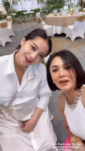 nagita dan yuni shara bertemu © instagram