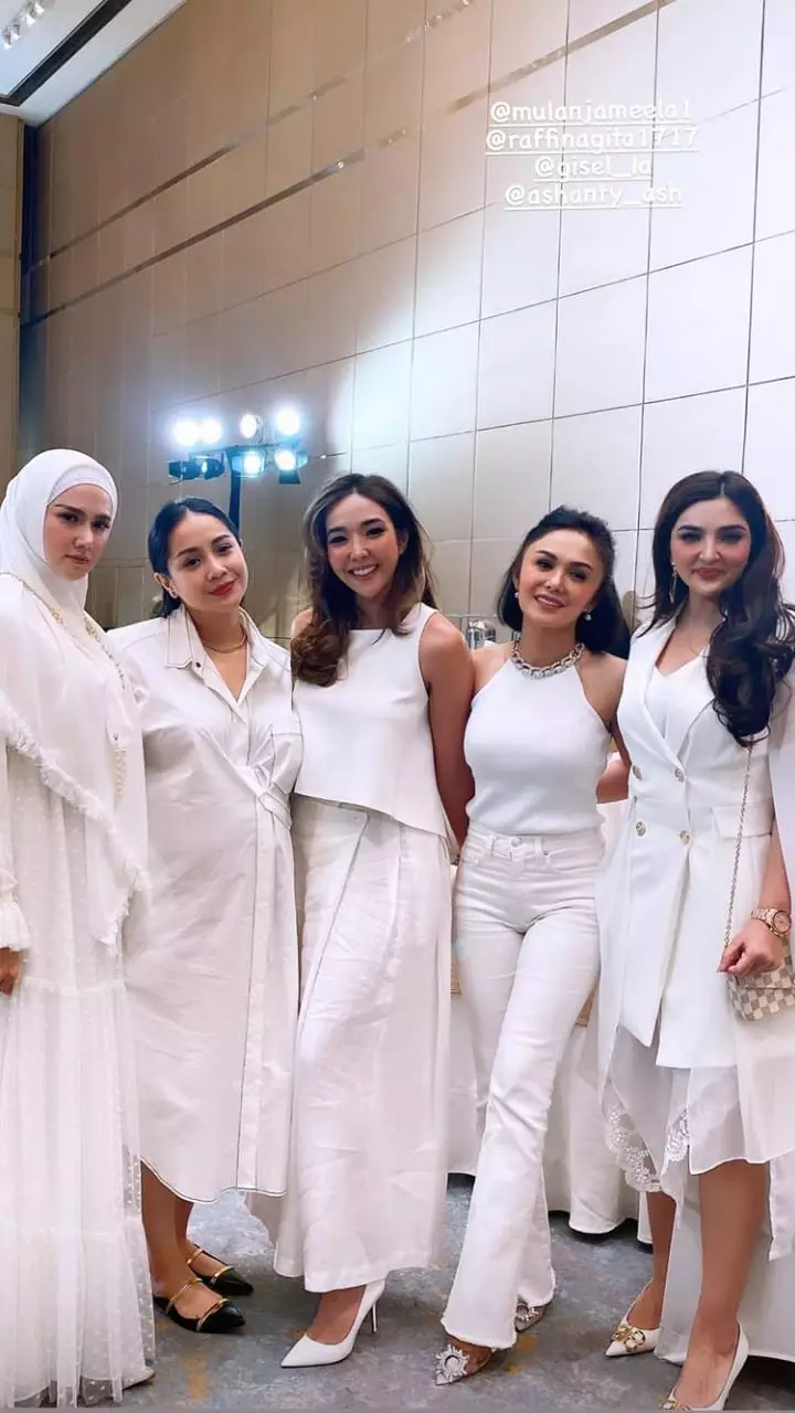 nagita dan yuni shara bertemu © instagram