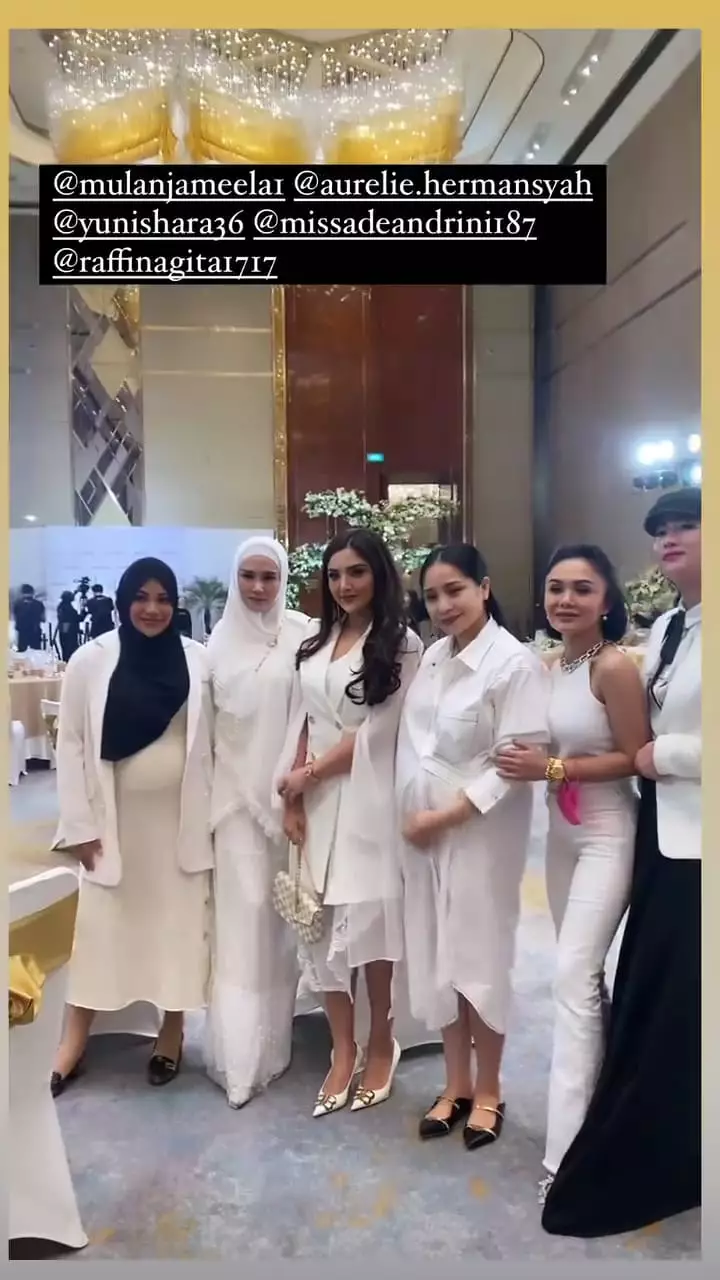 nagita dan yuni shara bertemu © instagram