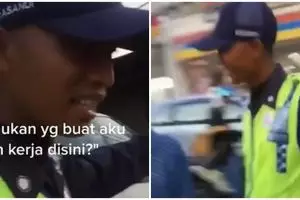 Viral rayuan gombal satpam Binus Anggrek, bikin tersipu