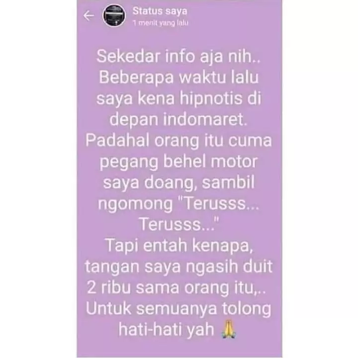 orang bikin status di medsos lucu dan ngeselin banget © 2021 instagram.com