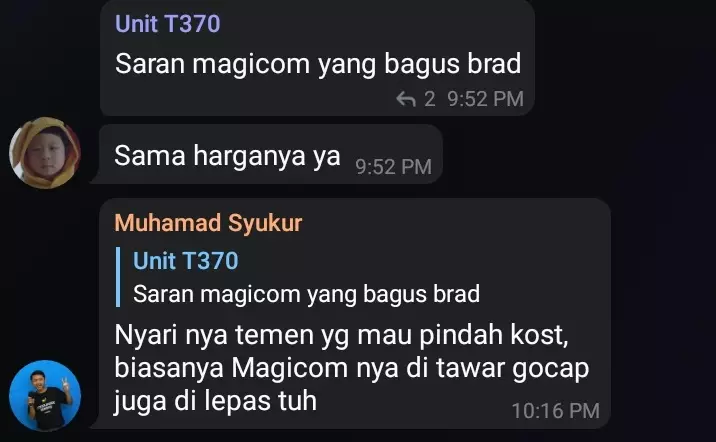 rekomendasi barang dari temen malah bikin bingung © 2021 instagram.com