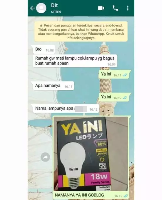 rekomendasi barang dari temen malah bikin bingung © 2021 instagram.com