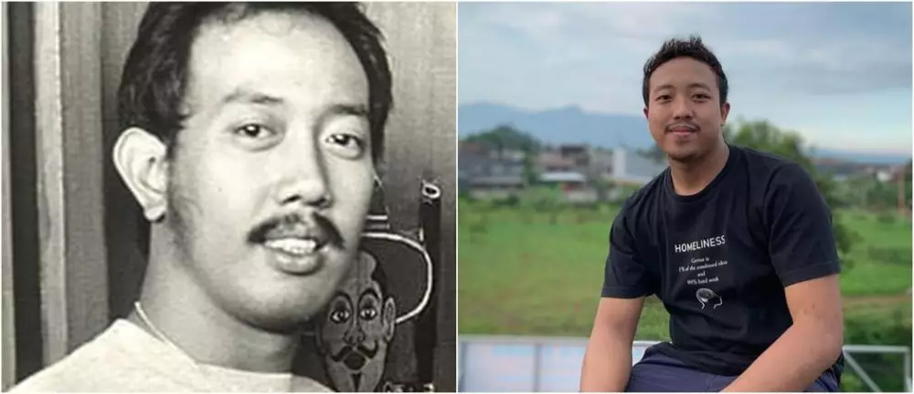 beda gaya masa muda Indro Warkop DKI dan Alfin Warkopi Berbagai sumber 