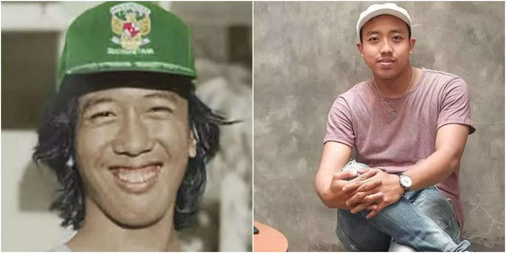 beda gaya masa muda Indro Warkop DKI dan Alfin Warkopi Berbagai sumber 