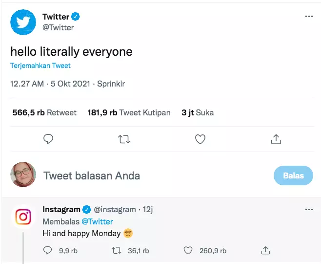 cuitan lucu fb down © 2021 Twitter cuitan lucu fb down © 2021 Twitter