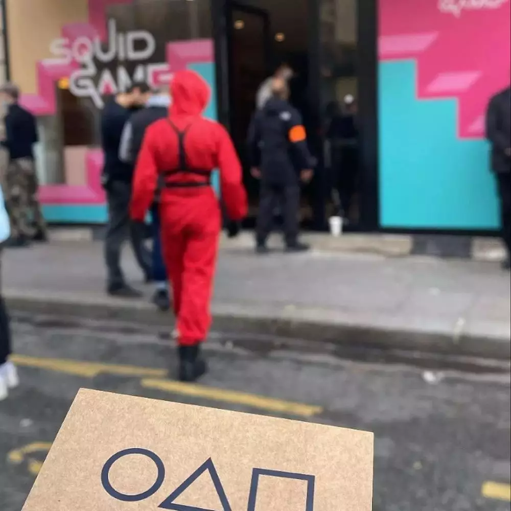 Potret kafe Squid Game © berbagai sumber