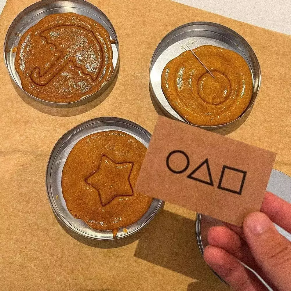 Potret kafe Squid Game © berbagai sumber