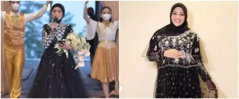 outfit hamil Lesty Aurel dari berbagai sumber