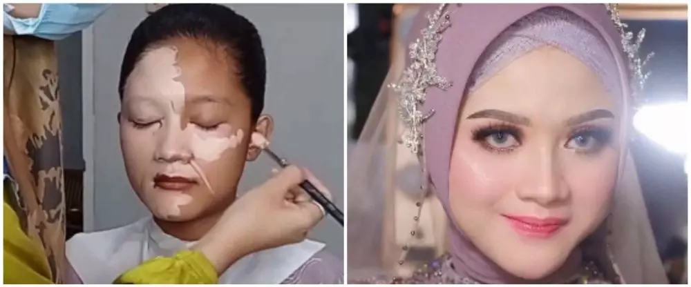 MUA bak ngecet tembok © 2021 brilio.net